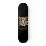 Mad Hatter Carnivale Style (with poem) Custom Skateboard