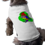 Mad Hatter Clown Dog Tee
