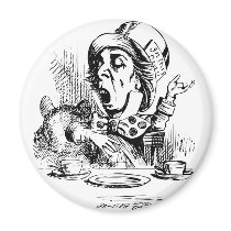 Mad Hatter engaging in rhetoric