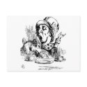 Mad Hatter engaging in rhetoric postcards