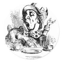 Mad Hatter engaging in rhetoric