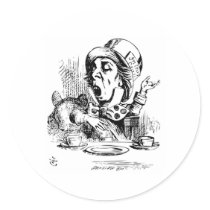 Mad Hatter engaging in rhetoric