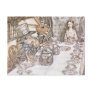 Mad Hatter, Hare and Alice at the Tea Table Post Card