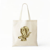 Mad Hatter Inked Sepia bags