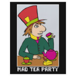 Mad Hatter Mad Tea Party flyers