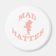Mad Hatter Magnet