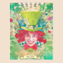 Mad Hatter postcards