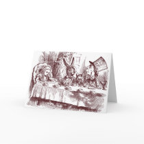 Mad Hatter Shower Invitation cards by theshowerdiva Mad Hatter Shower Invitation cards