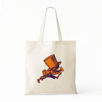 Mad Hatter Striding Right Inked Purple Orange bags