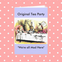 Mad Hatter Tea Party cards by HumorUs Mad Hatter Tea Party cards