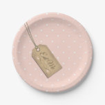 Mad Hatter Tea Party Eat Me Tag Paper Plate