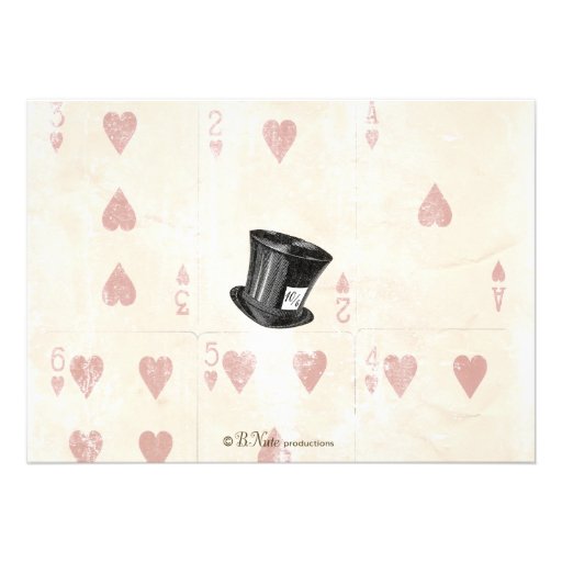 Mad Hatter Tea Party Invitation