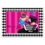 Mad Hatter Tea Party Thank You Card
