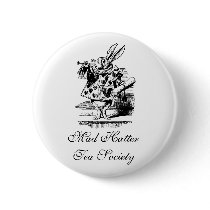 Mad Hatter Tea Society buttons by madhattertea Mad Hatter Tea Society buttons