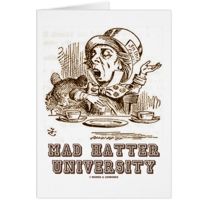 Mad Hatter University (Mad Hatter Wonderland) Cards