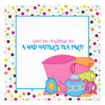 Mad Hatter's Tea Party Invitations