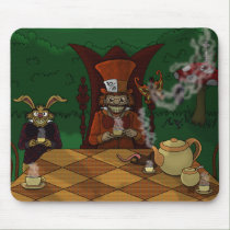 Mad Hatters Tea Party Mousepad mousepads