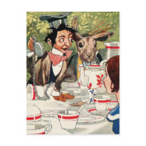 Mad Hatter's Tea Party postcards