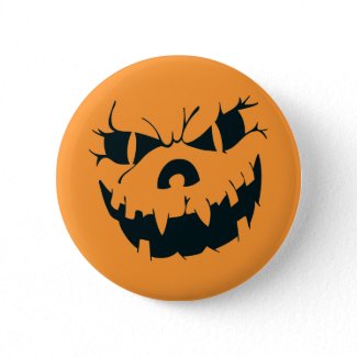 Mad Jack´s Face Round Button button