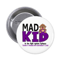 Mad Kid Epilepsy Pinback Buttons