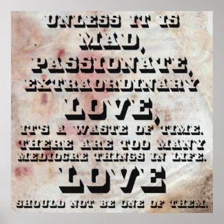 Mad Love print