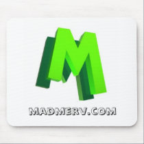 Mad Merv Mouse Pad mousepads