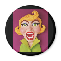 Mad Mom Fridge Magnet