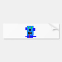 mad monster #4 items bumper sticker