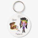 Mad Morgan Rackham Keychain by KirstenEdwards Mad Morgan Rackham Keychain