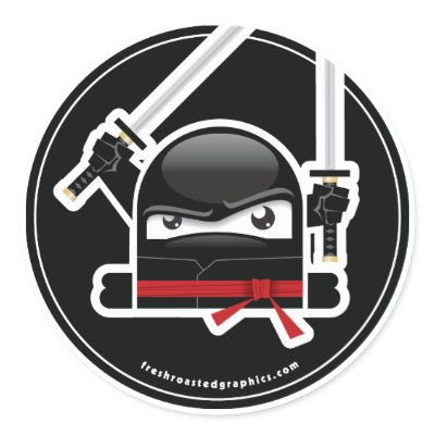 Mad Ninja Skills sticker by Freshroasted