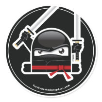 Mad Ninja Skills sticker by Freshroasted Mad Ninja Skills sticker