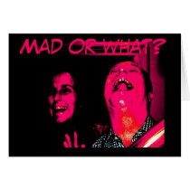 Mad or What? cards by peterspooner Mad or What? cards