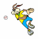Mad Rabbit Baseball Player Cut Out