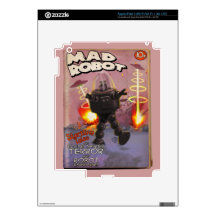 Mad Robot Pulp Cover Decal For iPad 3