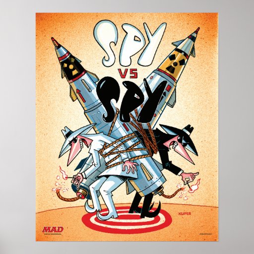 MAD???s Spy vs. Spy Poster Zazzle