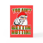 Mad Santa Card