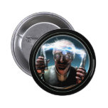 Mad Scientist #2 Round Button