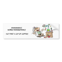 Mad Scientist Bumper Stickers