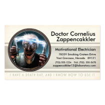 Mad Scientist Business Card business cards