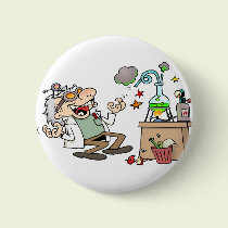 Mad Scientist buttons