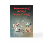 Mad Scientist Greeting Cards