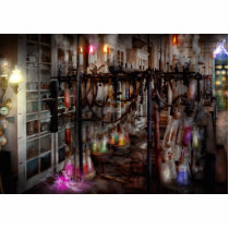 Mad Scientist - Essence of life machine Photo Cut Out