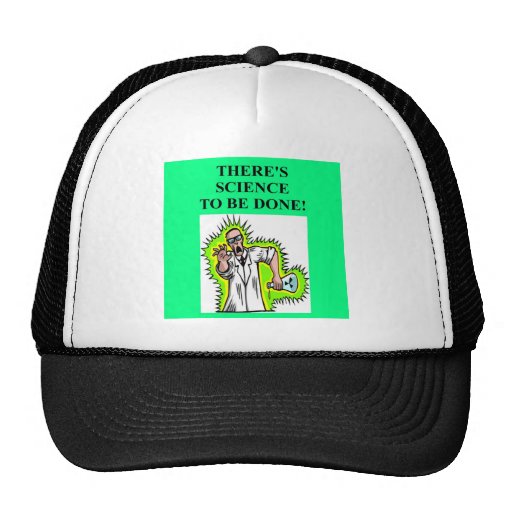 mad scientist joke trucker hat
