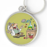 Mad Scientist Keychain