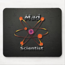 Mad Scientist Mouse Mat