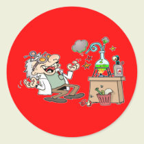 Mad Scientist stickers