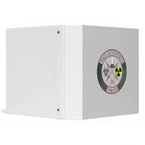 Mad Scientist Union 1.5 Inch Binder by packratgraphics Mad Scientist Union 1.5 Inch Binder
