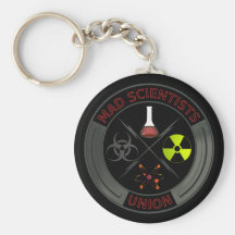 Mad Scientist Union Logo Keychain