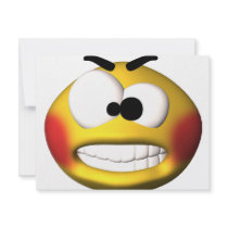 mad smiley invitations by SmileyFaceStore mad smiley invitations