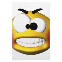 mad smiley stationery